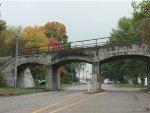Amherst Railroad Bridge looking North